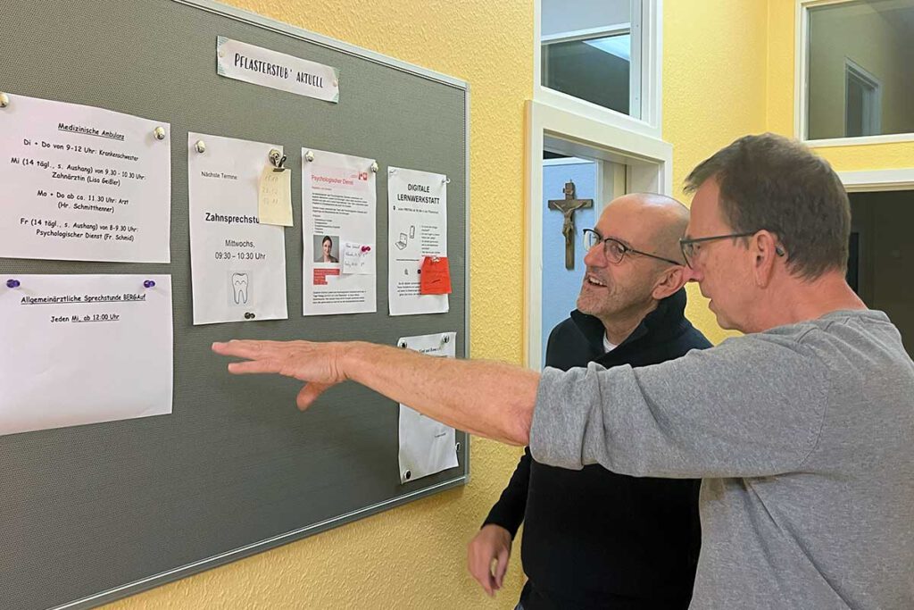 wohnungslose-obdachlose-menschen-hilfe Zusammenarbeit von Pflasterstub` und dem Verein Freunde von der Straße e.V.